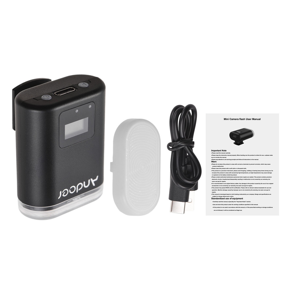 Laptth S10 Universal Mini Camera Flash GN10 On-Camera Light 5600K Speedlite ปรับความสว่างได้ 8 ระดับ