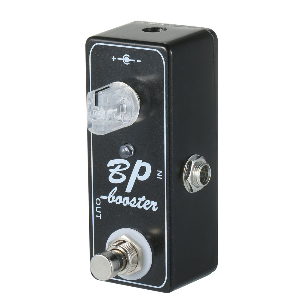 MOSKY Audio Mini Guitar Pedals BP Booster Clean Boost Effect Type True Bypass Switching สําหรับ Bass