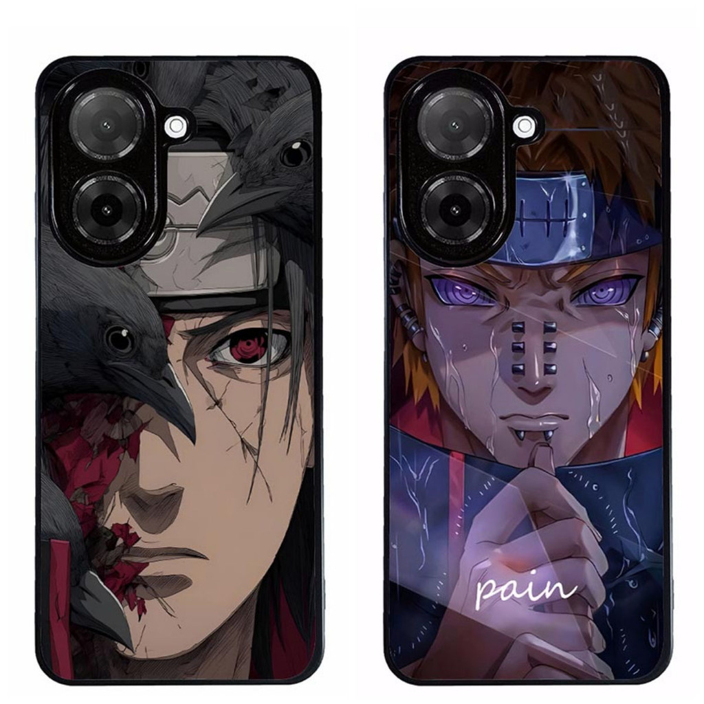 เคสโทรศัพท์สําหรับ POCO C71 Narruto aesthetic black Protection