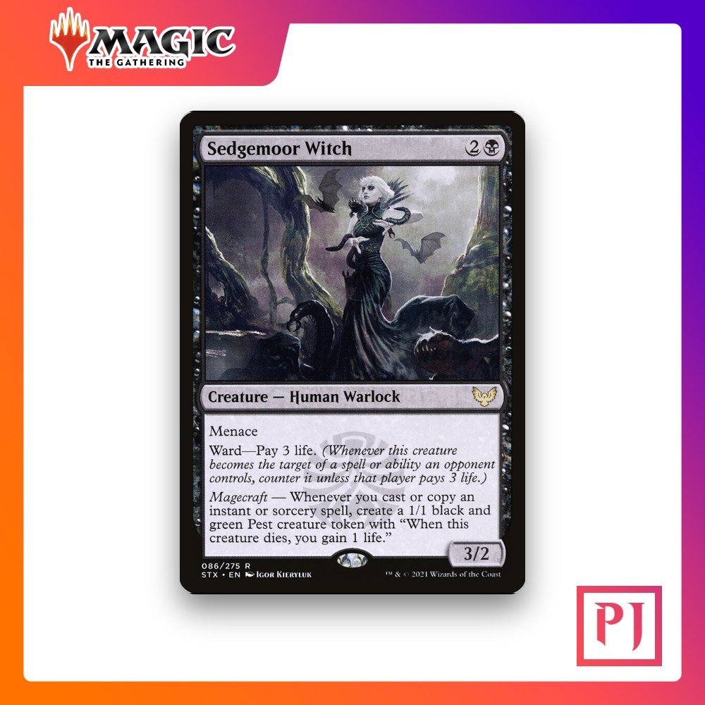 [MTG] Sedgemoor Witch (#86) [STX] [BLACK] [RARE] | Magic the Gathering