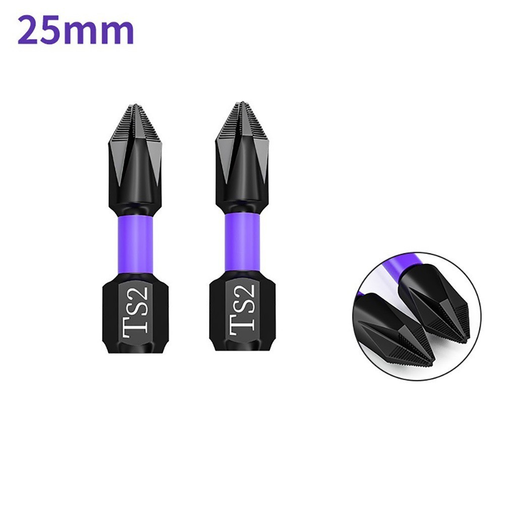 ลื่น ปริญญาเอก2 แม่เหล็กชุดหัวข้ามไขควงความแข็งผลกระทบเจาะบิต ราคา ถูกที่สุด ดีลบีเคเค แกลเลอรีภาพที่ 6