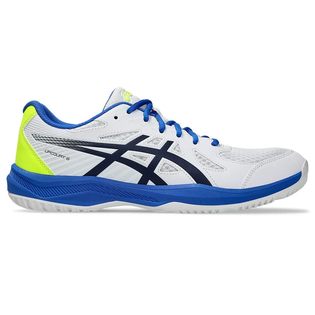 ASICS Shoe Upcourt 6 สีขาว/มิดไนท์ 1071A104-103
