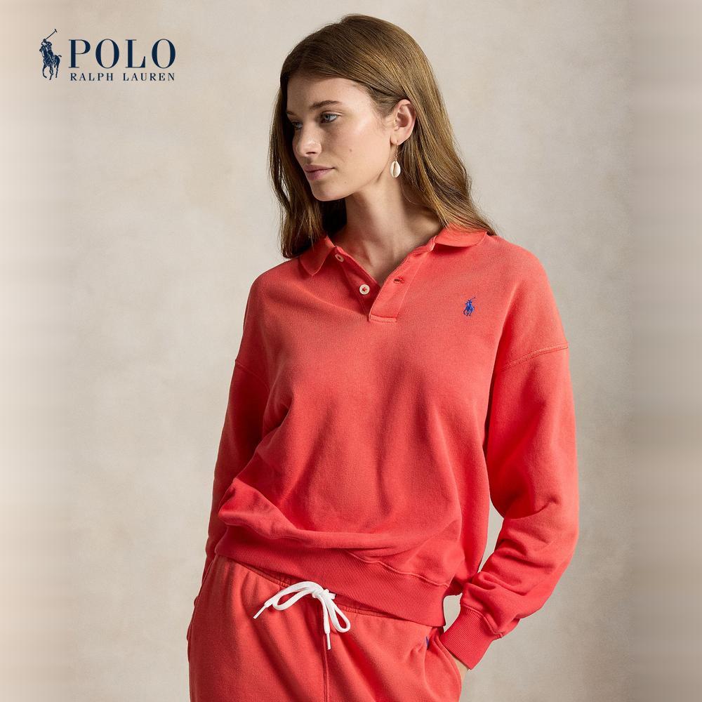 Polo Ralph Lauren เสื้อสเวตเตอร์ผู้หญิง รุ่น WMPOKNINFB21056 สีส้ม