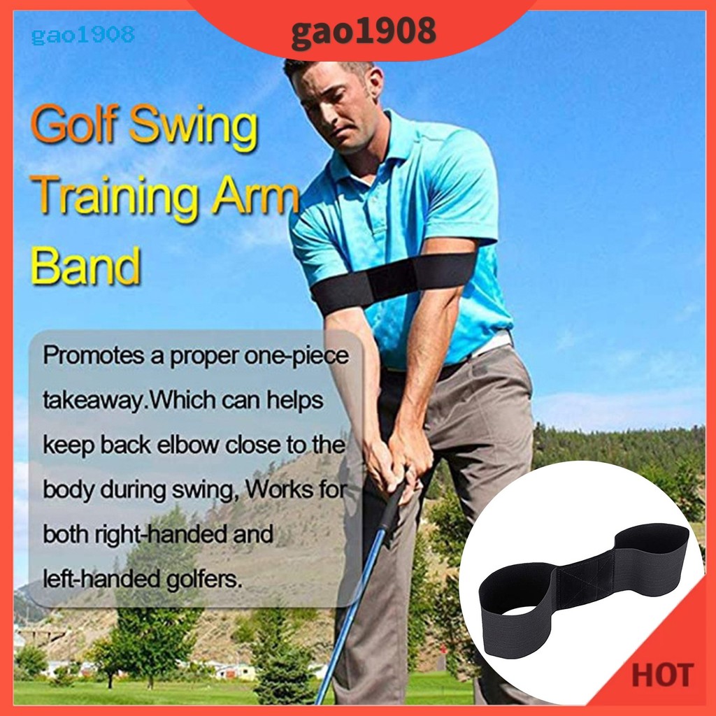 Golf Swing Training Aid Motion Correction Belt Arm Swing Trainer Arm Posture Corrector Golf Swing Co