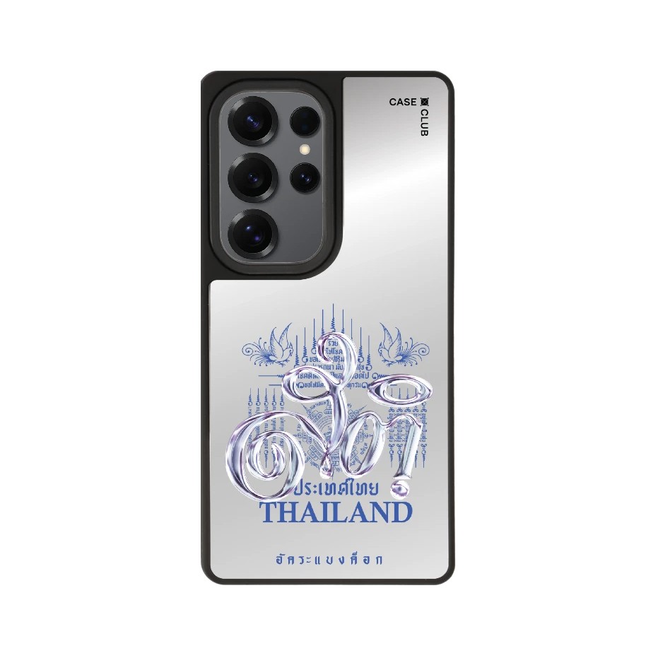 CaseClub เคสคลับ เคสซัมซุง เคสกระจก ลาย AKKARA อัคระ ยันต์สติ สำหรับ Galaxy S26Ultra//S25Ultra/S24 U