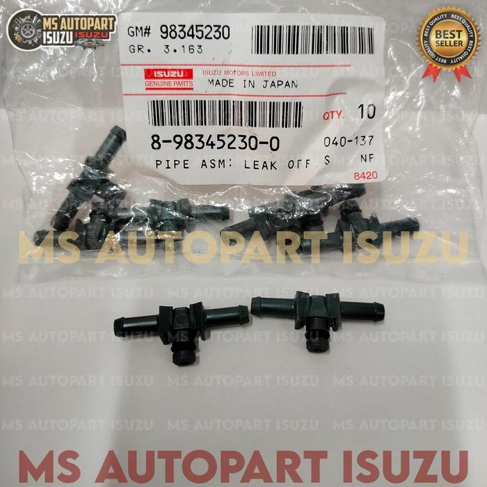 ISUZU NLR85 NLR 85 EURO4 EURO 4 อะไหล่แท้ดั้งเดิม T LEAK OFF PIPE