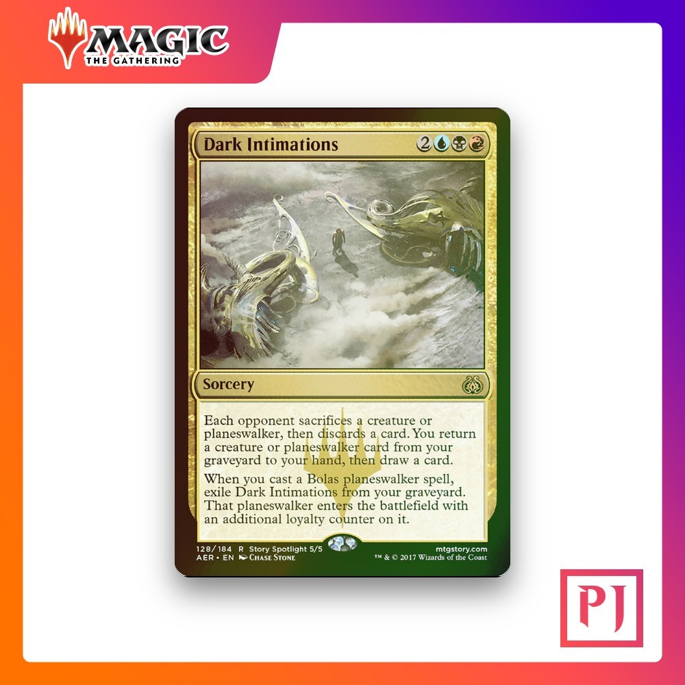 [MTG] Dark Intimations (#128) [AER] [MULTI] [RARE] | Magic the Gathering