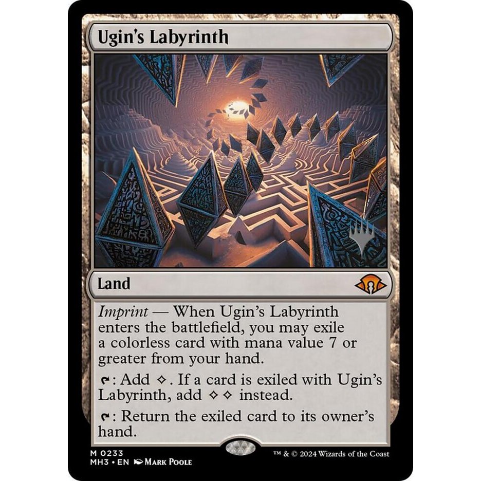 Ugin's Labyrinth การ์ด Magic the Gathering [MTG] ของแท้