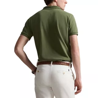 Polo Ralph Lauren เสื้อโปโลผู้ชาย รุ่น MNPOKNI1N820138 สีเขียว