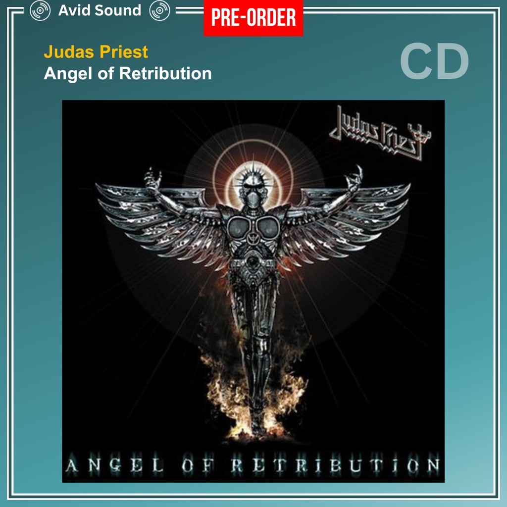 Pre-Order CD แผ่นซีดี Judas Priest Angel of Retribution ใหม่ ซีล Judas Priest CD