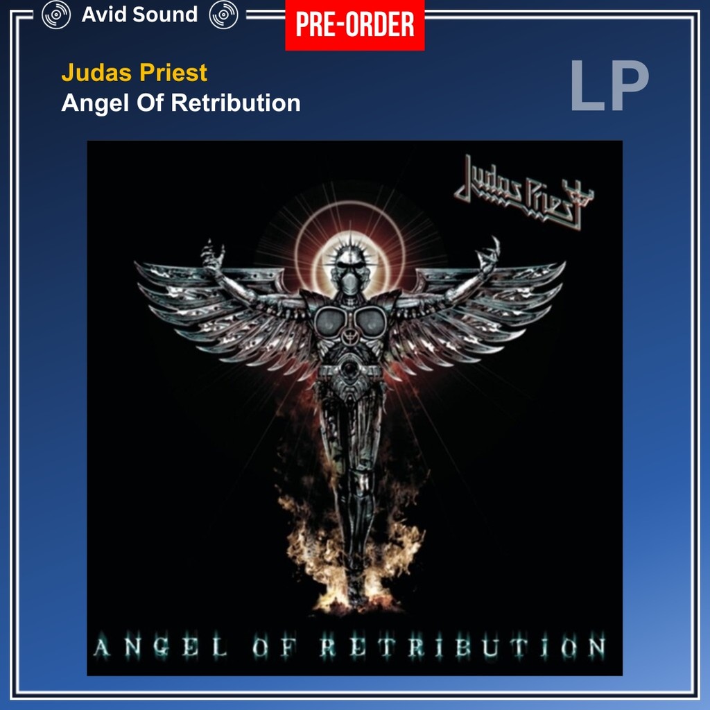 Pre-Order แผ่นเสียง Judas Priest Angel Of Retribution ใหม่ ซีล Judas Priest Vinyl LP