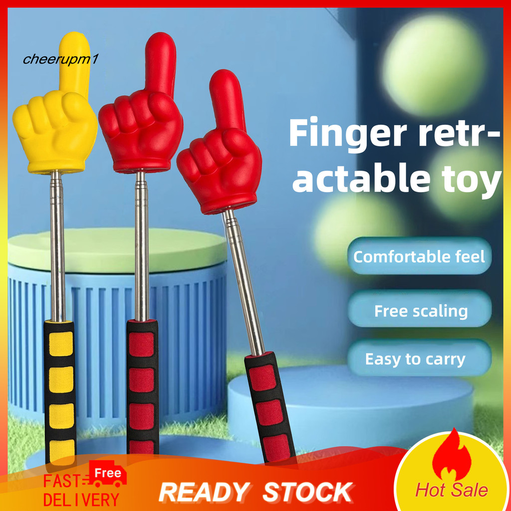 {cheerupm1.th}Telescopic Teacher Pointer แบบพกพาขยายนิ้วมือถือ Presenter Stick ห้องเรียนโรงเรียนการส
