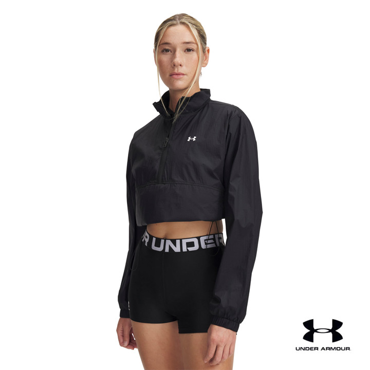 Under Armour เสื้ออโนแรคซิปครึ่งตัว UA Rival Woven