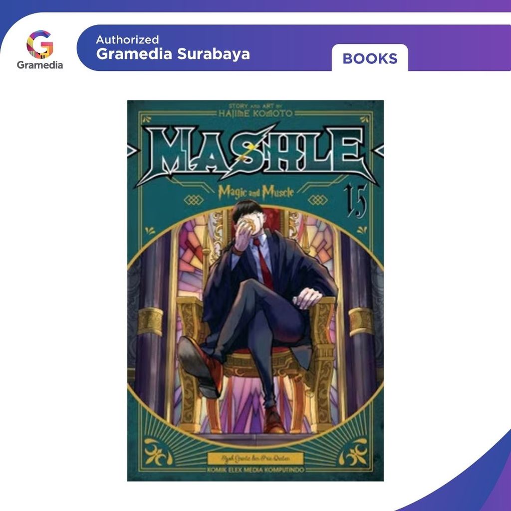 Gramedia Surabaya - Mashle 15