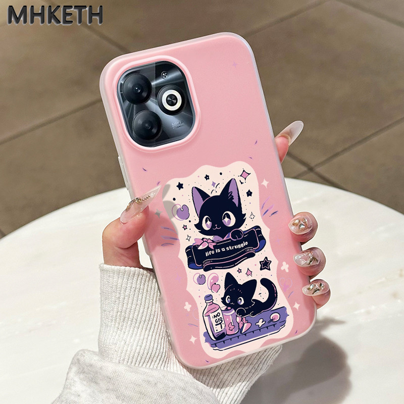 MHKETH เคสสำหรับ Infinix Smart 8 Pro Smart 8 HD Smart 8 Plus Hot 40i Spark Go 2024 20 20C 20P POP 8 