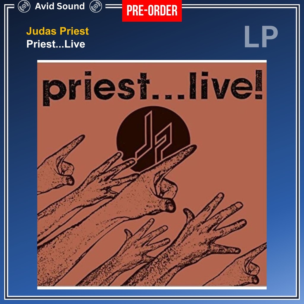 Pre-Order แผ่นเสียง Judas Priest Priest...Live ใหม่ ซีล Judas Priest Vinyl LP
