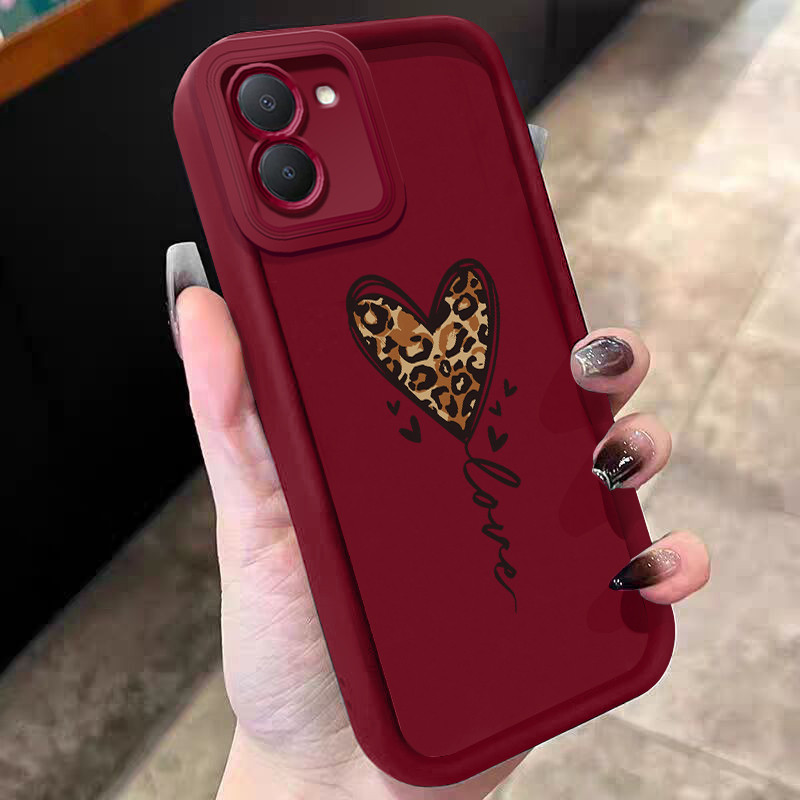 เคส Hp สําหรับ VIVO Y36 4G Y36 5G Y27 4G Y27 5G Y27s Y77T Y78 5G Y78 Plus 5G กรณีหัวใจวางซิลิโคนโมเด