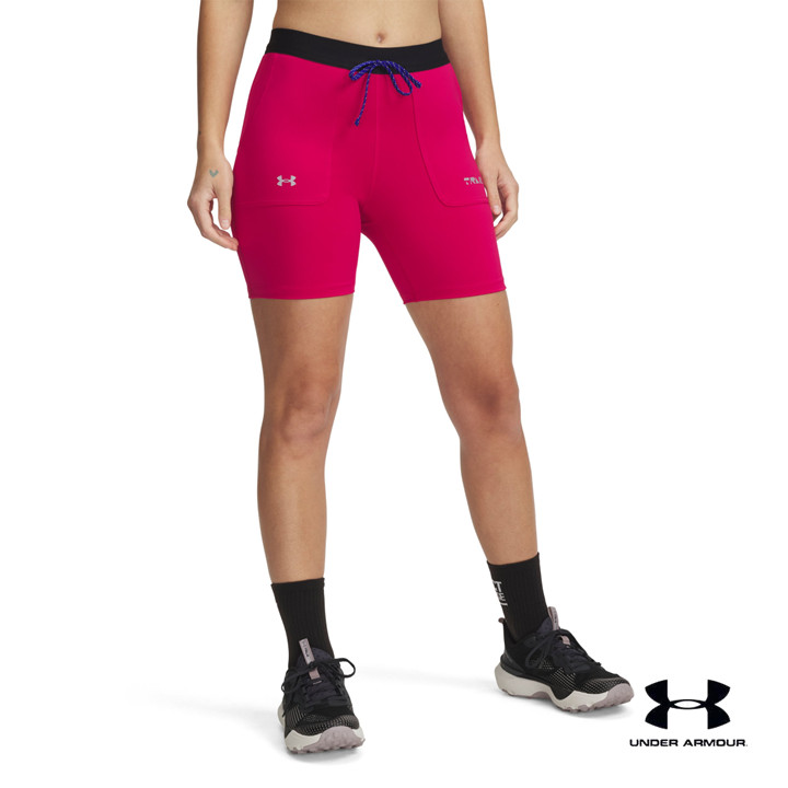 Under Armour กางเกงขาสั้นสำหรับผู้หญิง UA Trail Run Fitted
