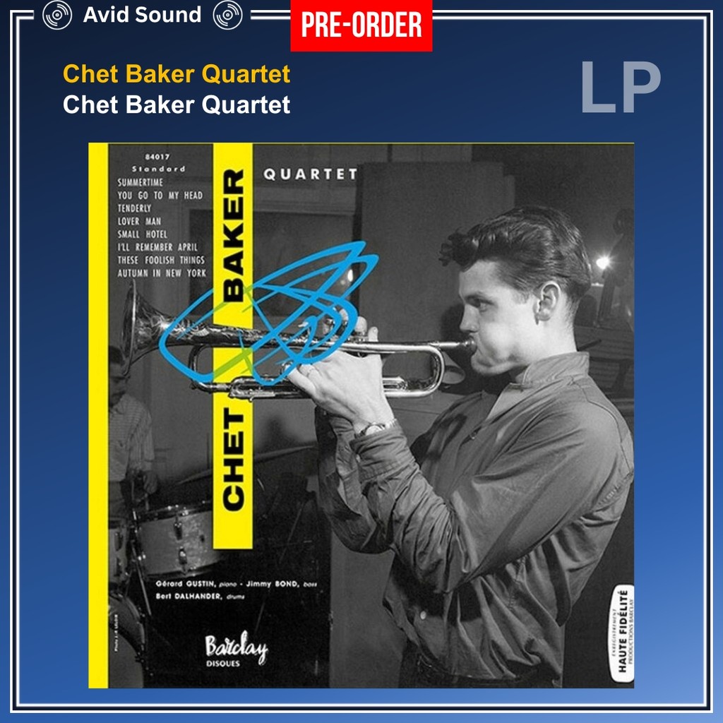Pre-Order แผ่นเสียง Chet Baker Quartet Chet Baker Quartet ใหม่ ซีล Chet Baker Quartet Vinyl LP