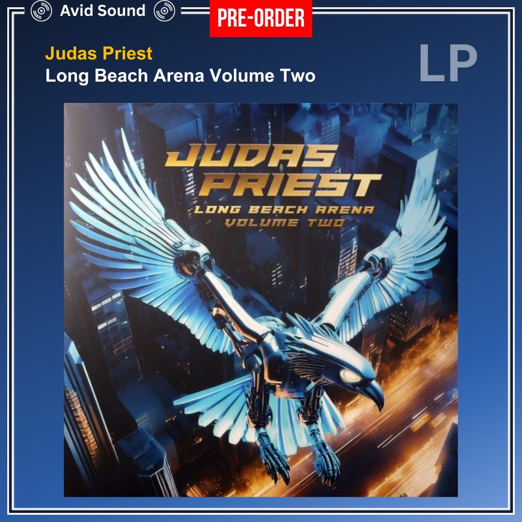 Pre-Order แผ่นเสียง Judas Priest Long Beach Arena Volume Two ใหม่ ซีล Judas Priest Vinyl LP
