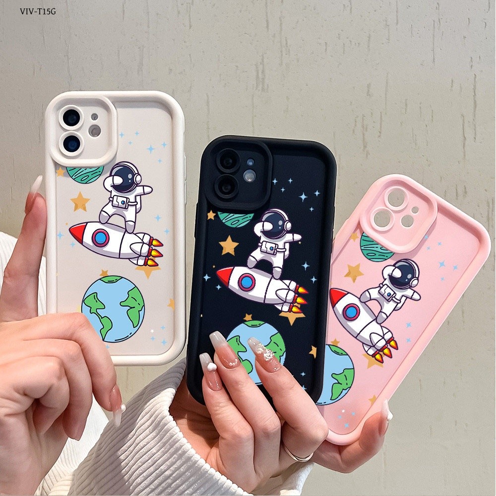 เคส For VIVO X200 T1 T1X Pro 5G เคสโทรศัพท์ เคสวีโว่ เคสนิ่ม Silicone Phone Case JTK