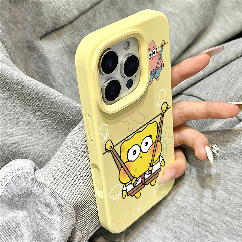 ซิลิโคนรุ่น Q Spongebob Case Samsung A17 5G A57 A37 A07 A15 A26 A35 A06 A56 5G A16 5G A36 A05S A55 N
