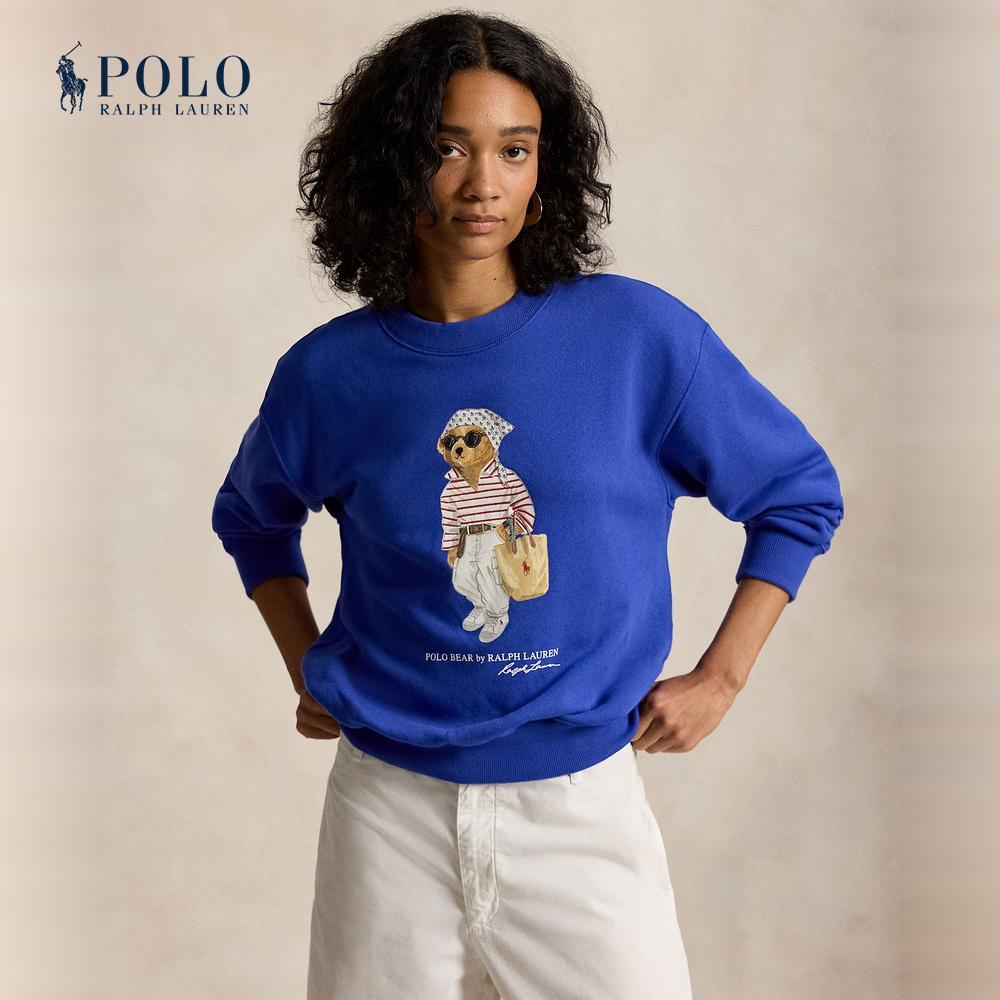 Polo Ralph Lauren Bear เสื้อสเวตเตอร์ผู้หญิง รุ่น WMPOKNINFB21062 สีฟ้า