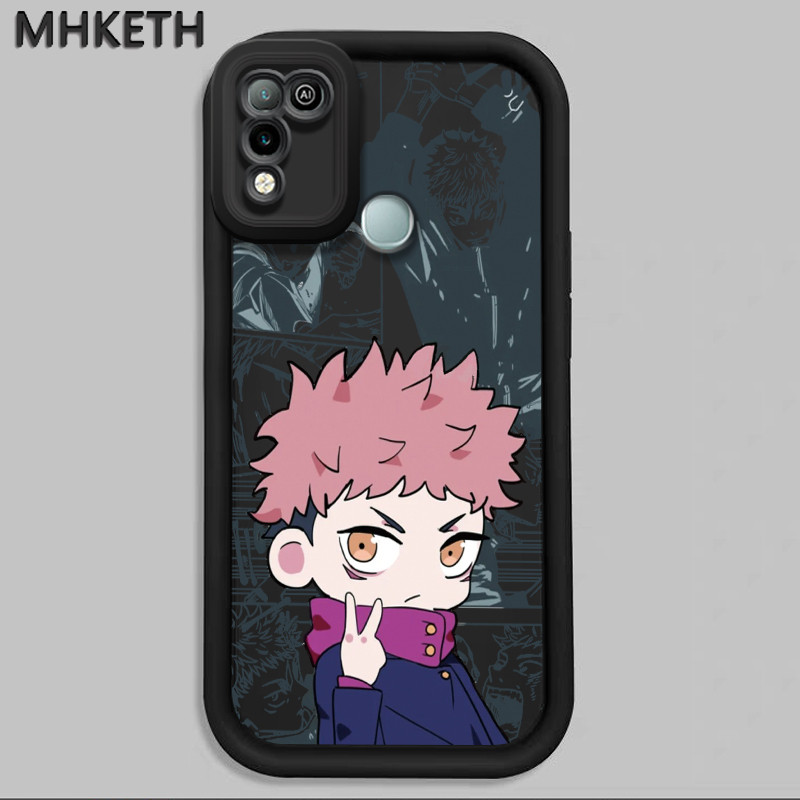 MHKETH เคสสำหรับ Infinix Hot 11 Play Hot 10 Play Hot 9 Play เคสโทรศัพท์ซิลิโคนการ์ตูนQน่ารัก