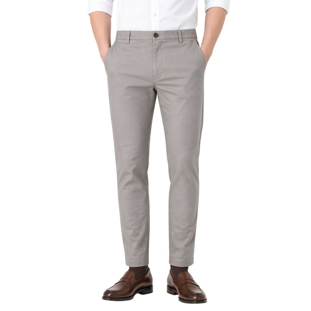 John Henry กางเกงผู้ชายขายาว ทรงปกติ รุ่น JH S426MPTRG19 - สีเบจ