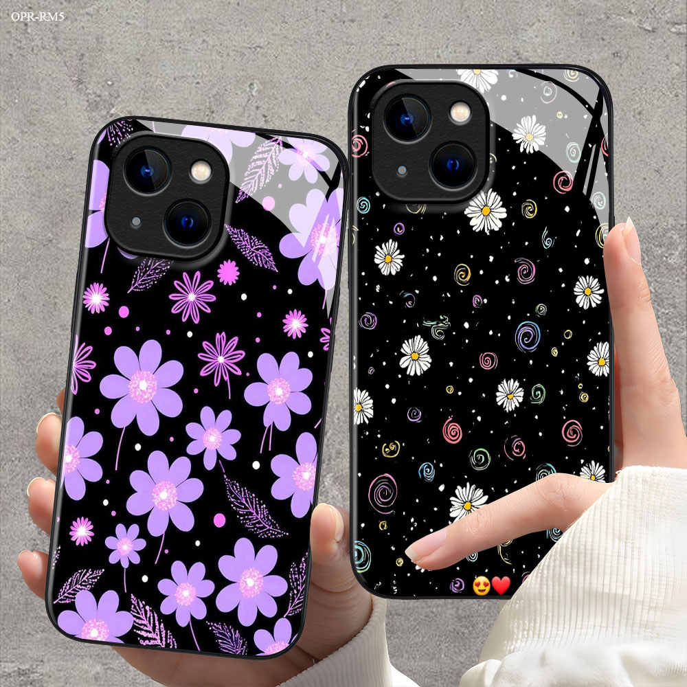 เคส For Realme 9 8 7 6 5 7i 6i 5i 5S Narzo 50 Pro Plus 4G 5G เคสโทรศัพท์ เคสมือถือ เคสเรียวมี Phone Glass Case BLK