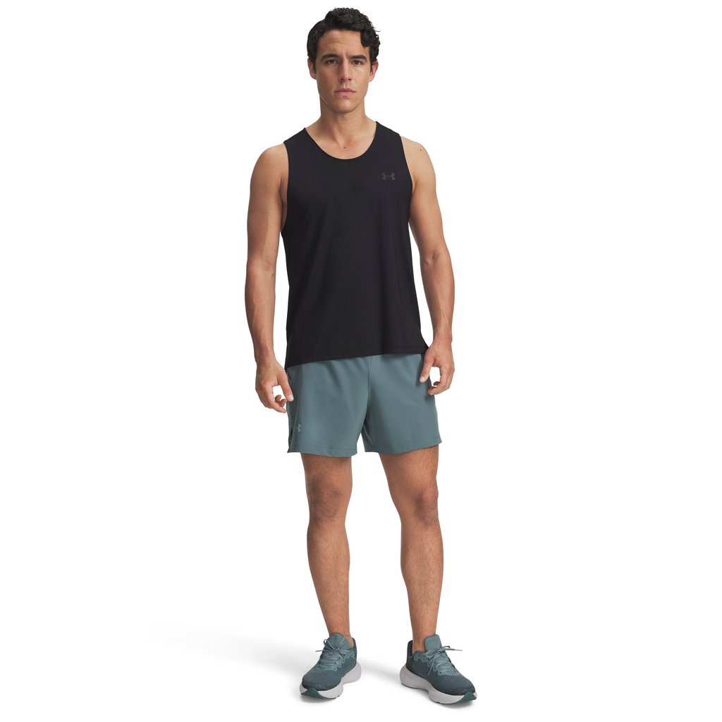 Under Armour กางเกงขาสั้น 5 นิ้วสำหรับผู้ชาย UA Launch Pro — صورة 4