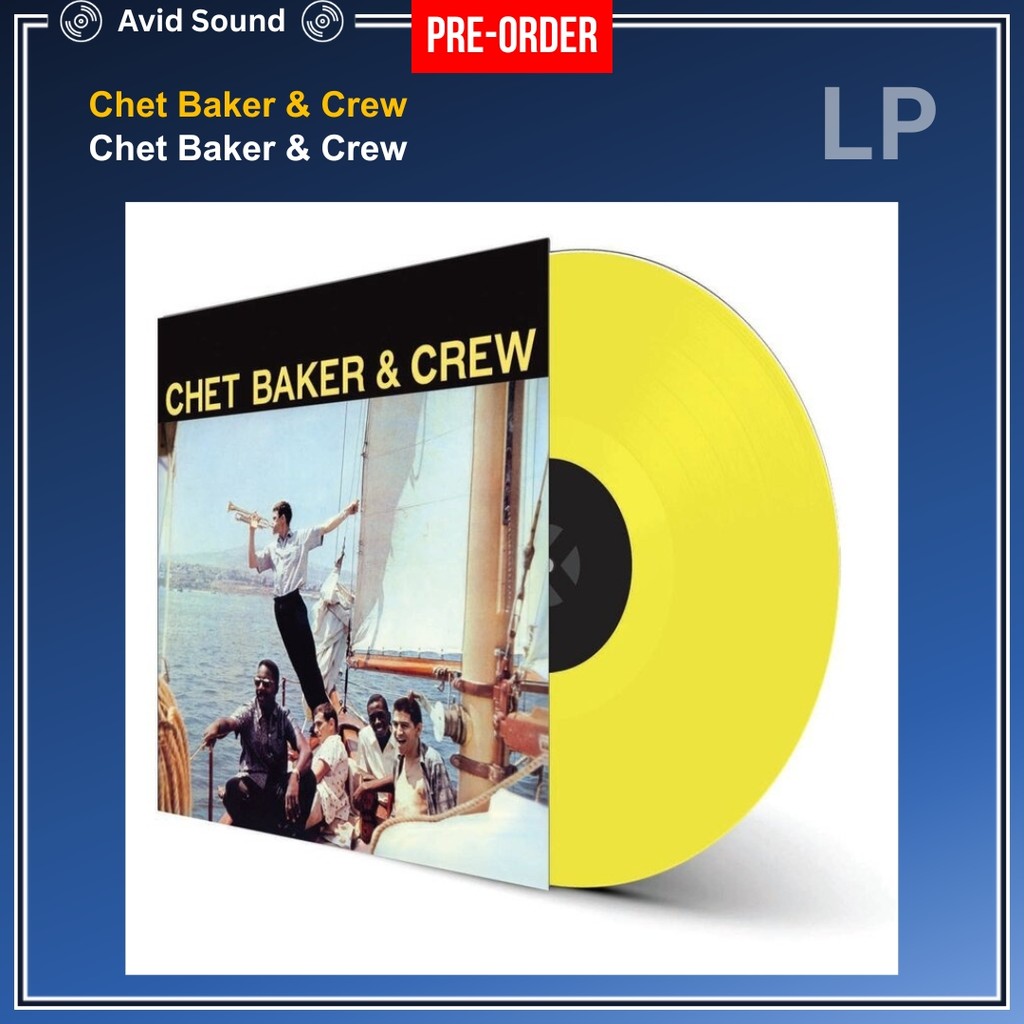 Pre-Order แผ่นเสียง Chet Baker & Crew Chet Baker & Crew ใหม่ ซีล Chet Baker & Crew Vinyl LP