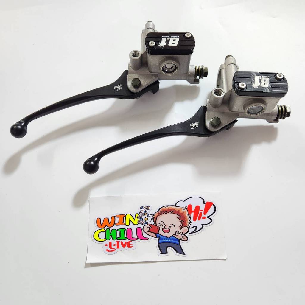 ชุด2ชิ้น ปั๊มบนเดิม สีเงินยิงทราย + ฝา CNC8.1 WAVE110i / DASH / LS / TENA / R15 / PCX / ZOOMER-XSAJA