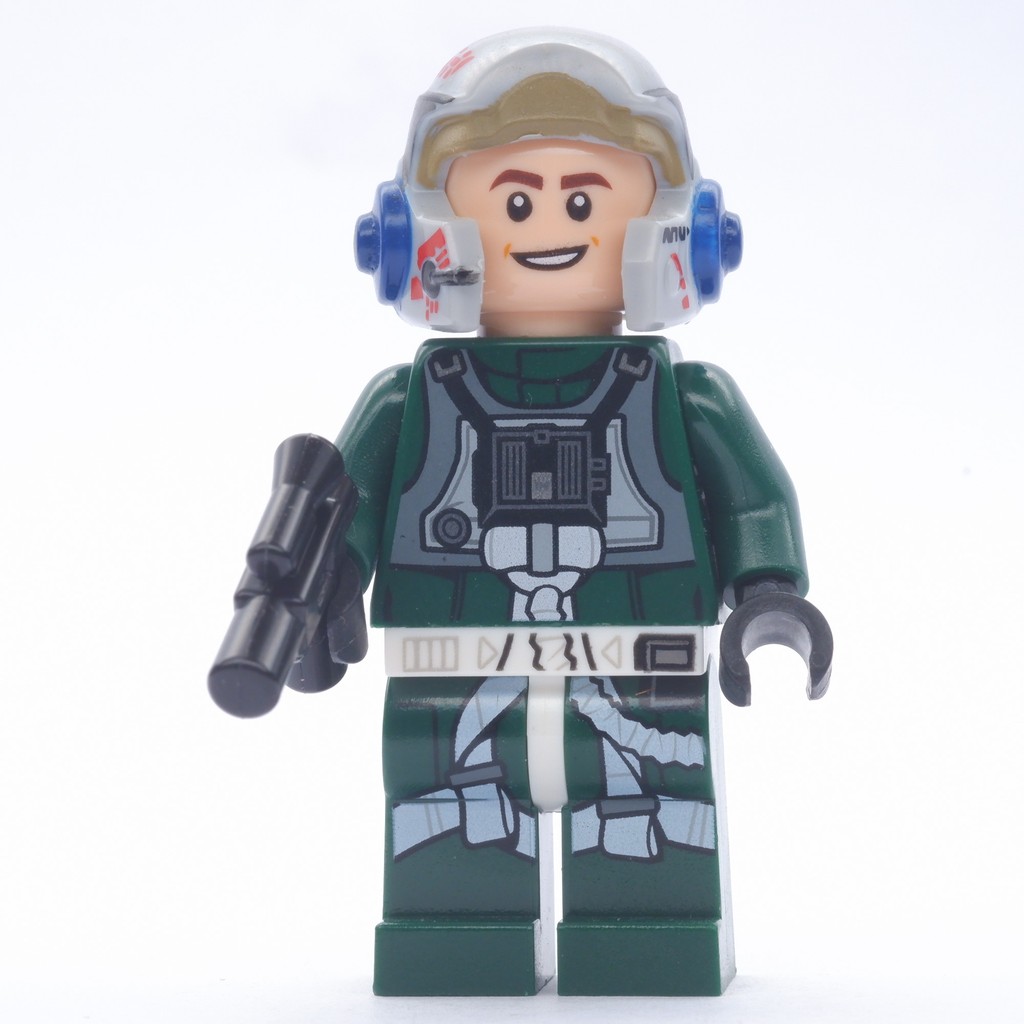 Ploybrick |instock| A-wing Pilot Dark Green Jumpsuit จากชุด 75275 Starfighter UCS ปี 2020 | Authenti