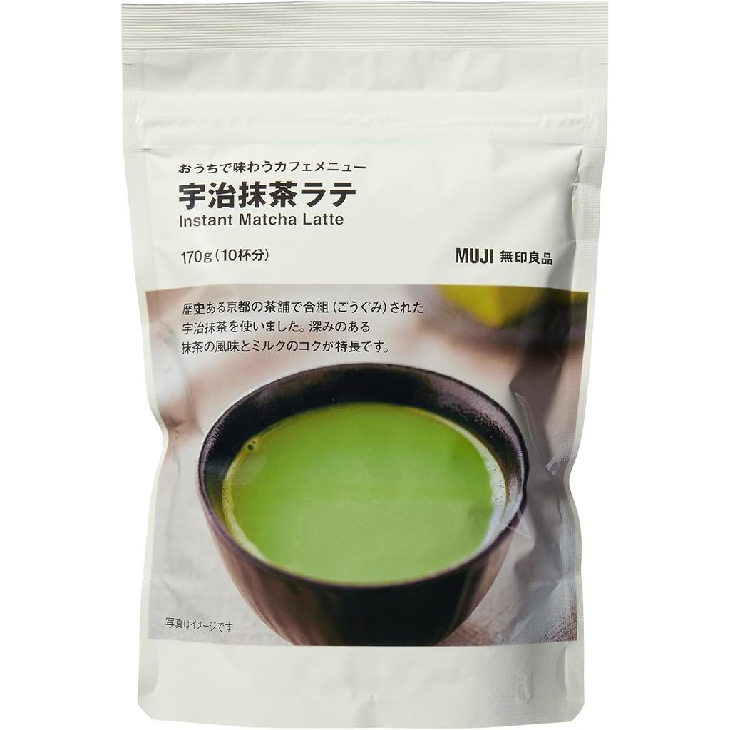 Mu-Ji Ryohin Enjoy Cafe Menu at Home Uji Matcha Latte 170g VBB09A4S Japanese Tea Drink Matcha Flavor