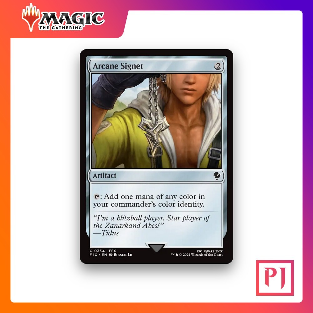 [MTG] Arcane Signet (#334) [FIC] [ARTIFACT] [COMMON] | Magic the Gathering