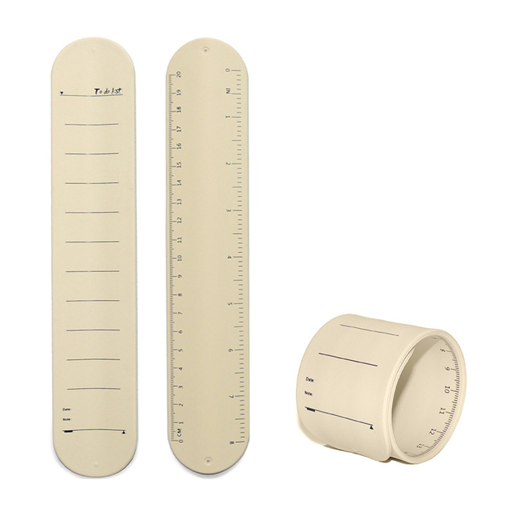 สวมใส่ Notepad ซิลิโคน Memo สายรัดข้อมือเตือนสร้อยข้อมือกันน้ํา Do List Stap และไม้บรรทัด Erasable พร้อมปากกาน้ํามันของขวัญสําหรับพยาบาล Vet Techs Healthcare Learning Records P