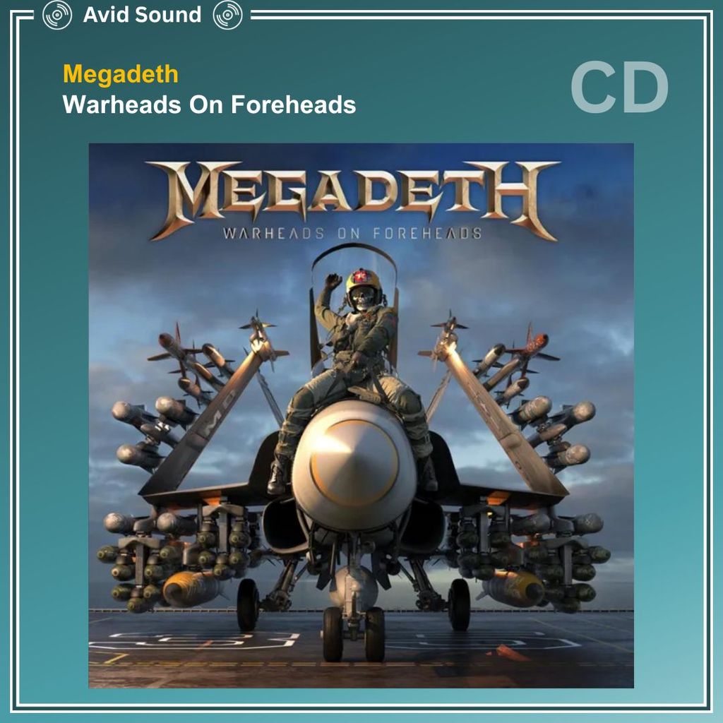 CD แผ่นซีดี Megadeth Warheads On Foreheads ใหม่ ซีล Megadeth CD