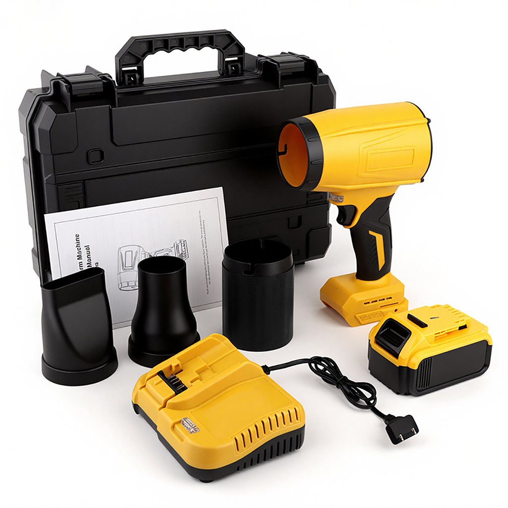 Nacyth ไร้สาย Leaf Blower 21V Turbo Snow 2 แบตเตอรี่ Fast Charger 80000RPM สําหรับสนามหญ้า Care Yard