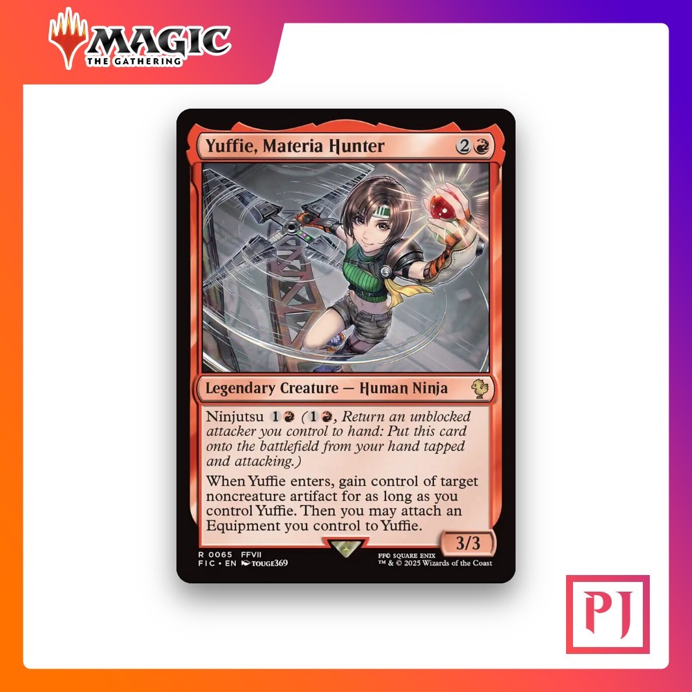 [MTG] Yuffie, Materia Hunter (#65) [FIC] [RED] [RARE] | Magic the Gathering