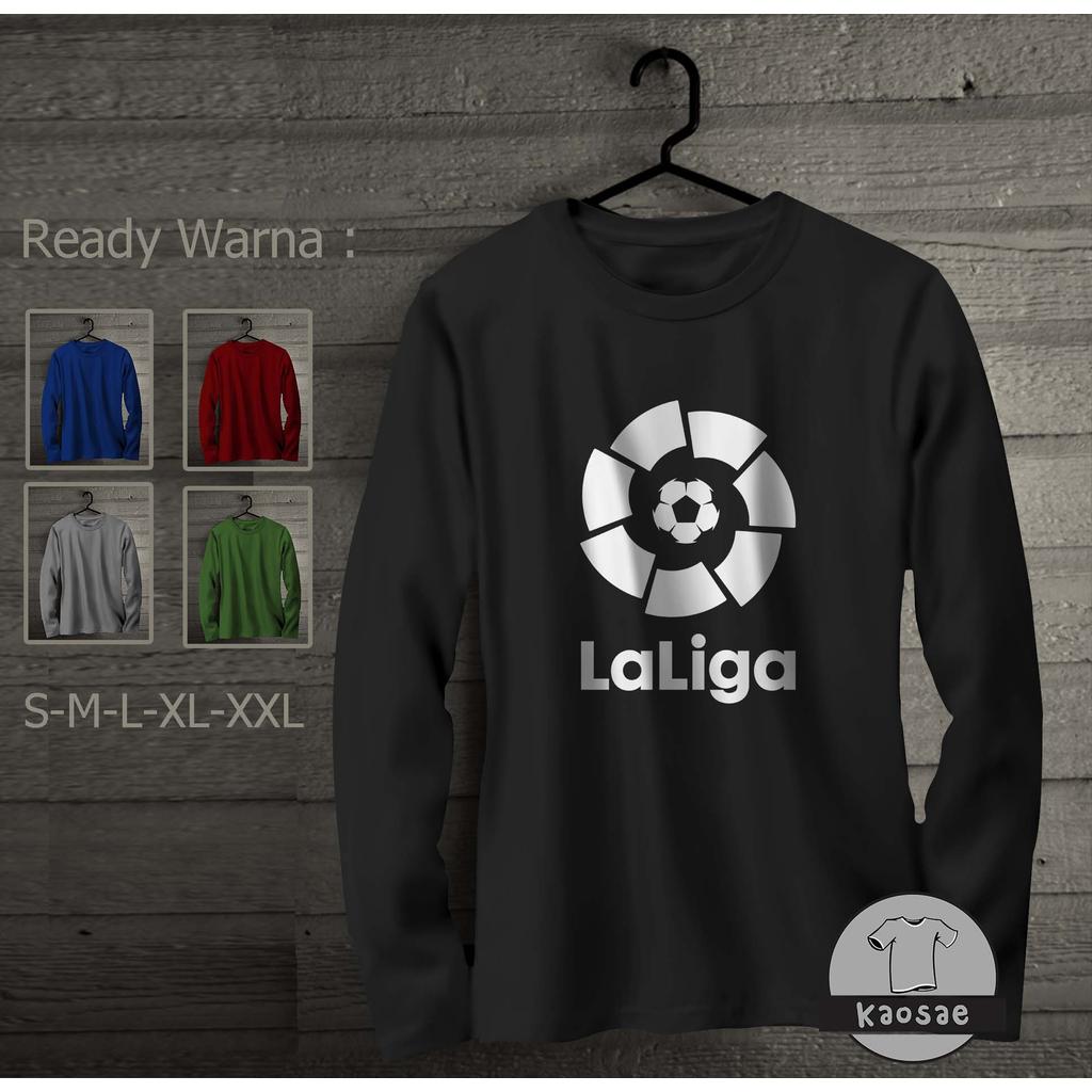 เสื้อยืดแขนยาวโลโก้ Laliga Distro T-Shirt