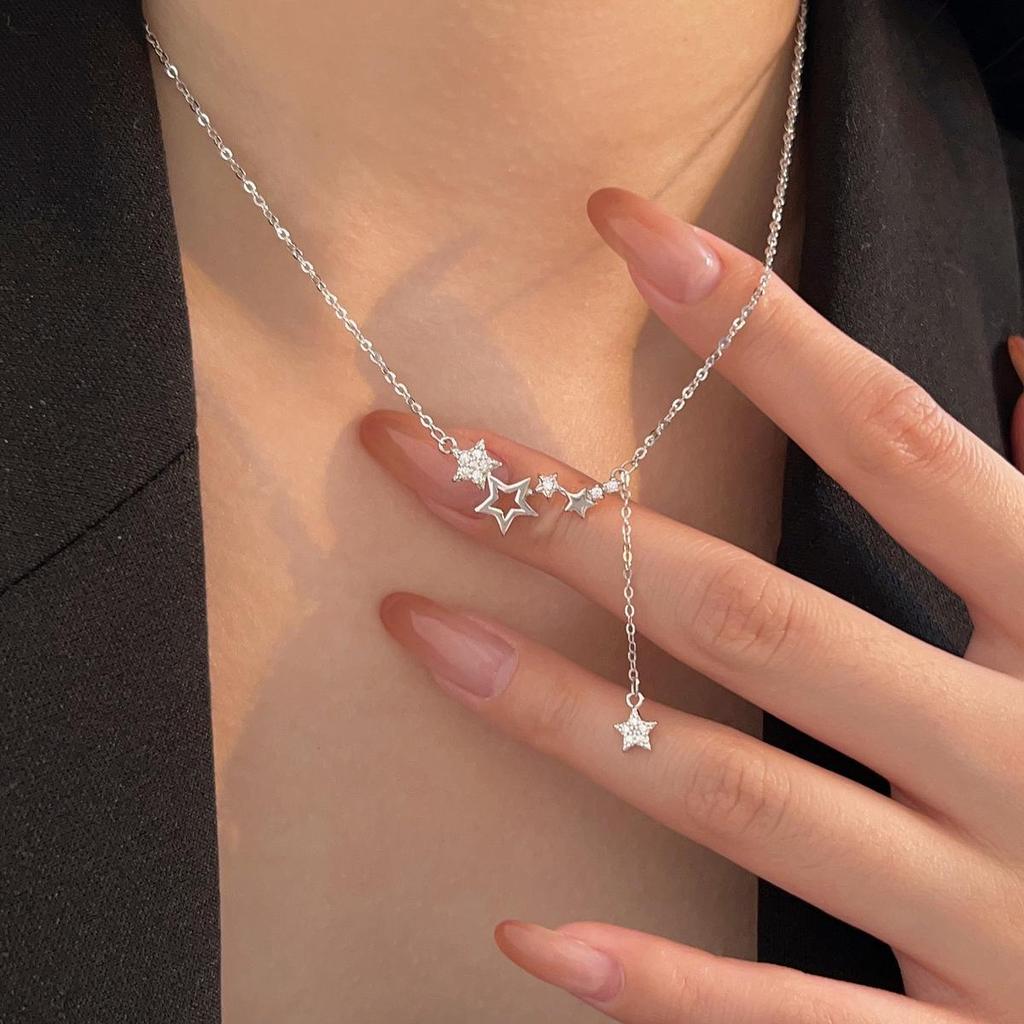 สร้อยคอนักเรียนน่ารัก SPK406.46137 Collection [DoRa Jewelry] - ไข่ ดวงจันทร์ เอเรน ลูกปัด