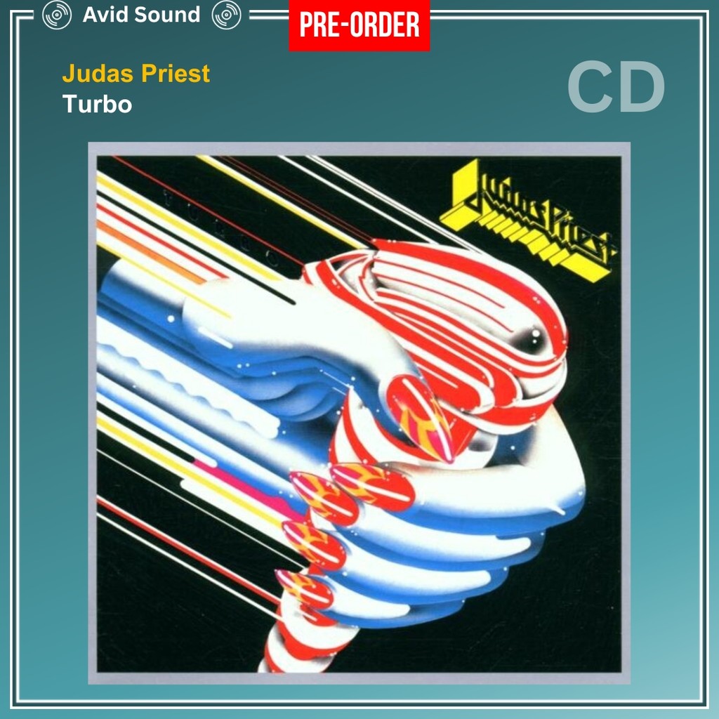 Pre-Order CD แผ่นซีดี Judas Priest Turbo ใหม่ ซีล Judas Priest CD