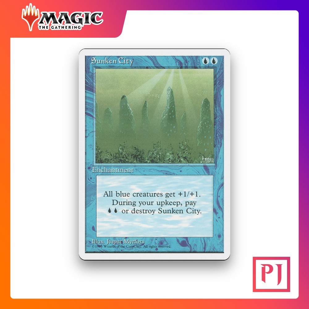 [MTG] Sunken City (#106) [4ED] [BLUE] [COMMON] | Magic the Gathering