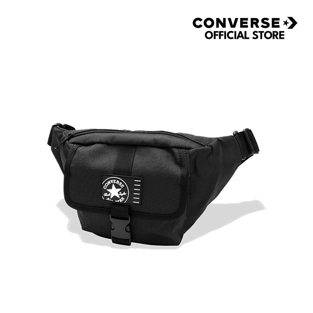 CONVERSE กระเป๋า CONVERSE URBAN STAR SERIES WAIST BAG BLACK UNISEX 1261931AU_U6BKXX