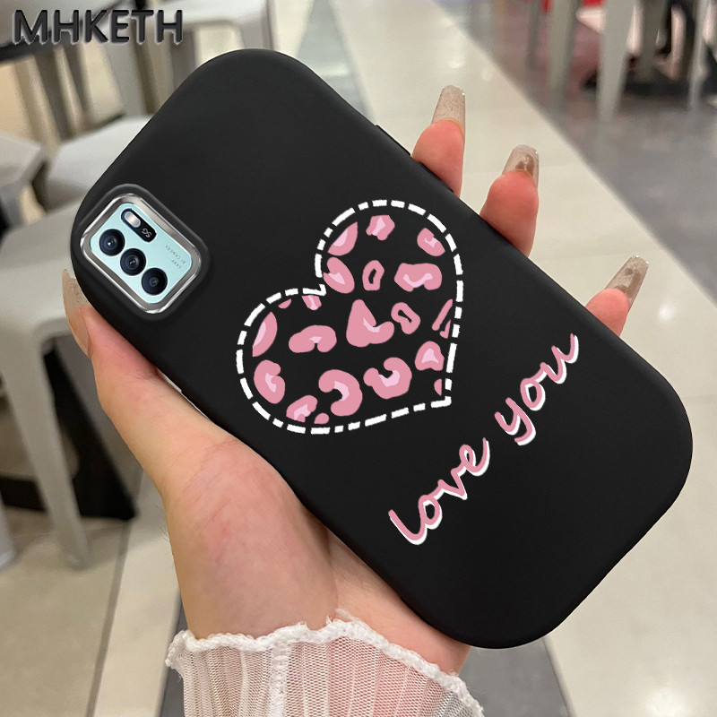 MHKETH เคสสำหรับ OPPO Reno 6Z 5G Reno 6 5G Reno6 Z 5G เคสโทรศัพท์ซิลิโคนคู่สไตล์เรียบง่าย