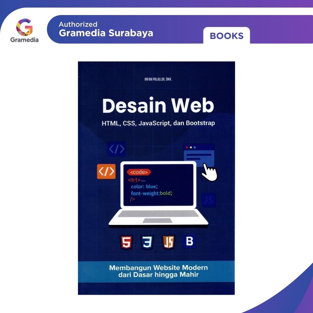 Gramedia Surabaya - HTML, CSS, Javascript และ Bootstrap การออกแบบเว็บ