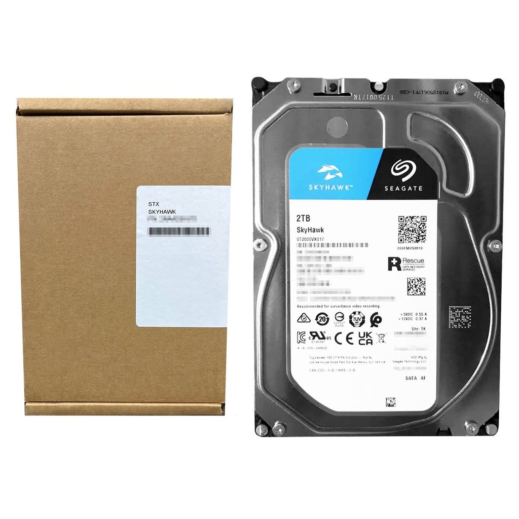 Seagate SkyHawk 2TB SATA 3.5-inch 5400rpm Surveillance HDD (ST2000VX017)