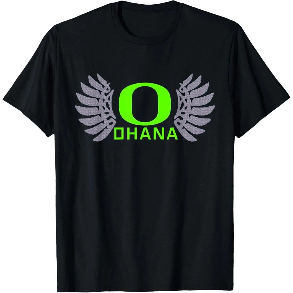 ฤดูร้อนใหม่เสื้อยืดผู้ชายร้อน Oregon Ohana เสื้อยืดผู้ชาย
