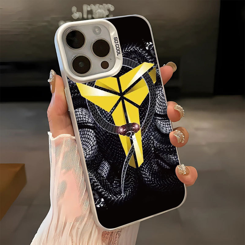 Kobe Bryant24 การ์ตูน iPhone 11 Pro Max เคสกันกระแทก 12 13/14 Plus 15 16 17 XR XS X/XS